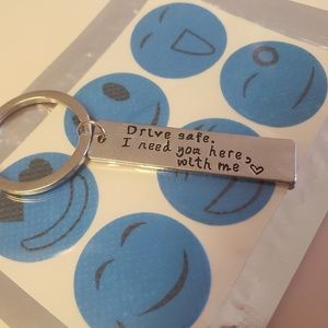 Drive safe keychain